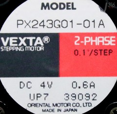C0160 VEXTA STEPPING MOTOR (NEW) PX243G01-01A