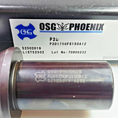 OSG 1.75″ P2D1750FS150A12 Indexable Drill 2xD Inserted Phoenix 1-3/4″ XCMT125010