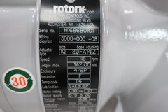 Rotork IQ20FA14Z Remote Electric Valve Actuator 0.95kw 575v-ac