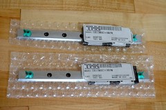 NEW (2) THK SRS12 x180mm Linear LM Rails, (4) SRS12MUU Bearings 2SRS12MUUC1+180L