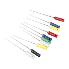 Dental Endo Stainless Steel Barbed Broaches Needles Handle Root Canal 21mm/25mm