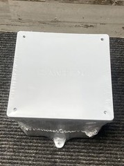 Cantex 5133710 Weatherproof Electrical PVC Plastic Junction Box 6″ x 6″ x 4″