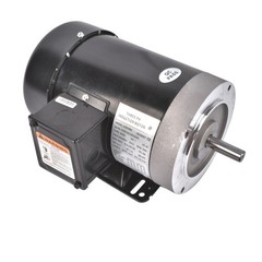 3 Phase AC Motor 1HP 3450 RPM 3PH, 208-230V/460V, 56C/TEFC, WITH BASE, 60 HZ New