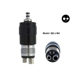 BEING Dental Handpiece Coupler NSK Phatelus Mach LED Coupling 6 Pin QD-J 4 Hole