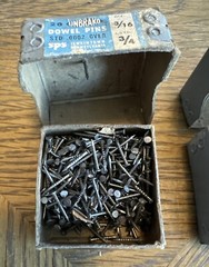 2 Boxes Vintage Dowel Pins USA Made Unbrako various sizes as listed-uncounted