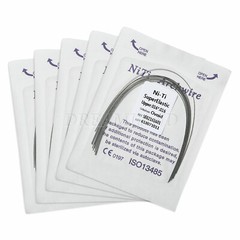 10 Packs Dental Super Elastic Niti Rectangular Arch Wire Ovoid Form 16*16 Upper