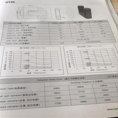 1pair UY42 Ultra Large Power Transformer Core UY120/89/42 UU Isolator Ferrite…