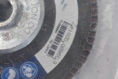 Lot of 2 Radnor Flap Discs 4-1/2″ Dia 13300 Max RPM Steel/Metal 64000914