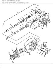 1710 Compact Utility Tractor Service Parts Catalog Ford 3 Cylinder Diesel