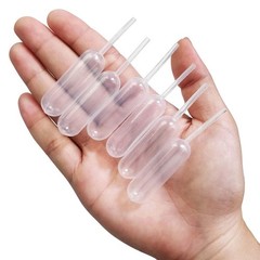 Cupcakes Pipettes, 50PCS 4ml Clear Plastic 50 Count (Pack of 1), White