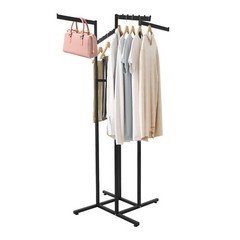 4-Way Adjustable Clothing Rack Clothing Display Rack Clothing Store Clothes Rack