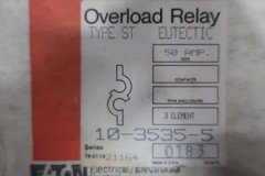 Cutler-hammer 10-3535-5 Overload Relay 50a Amp