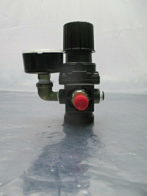 Amflo 4125A Standard Air Line Regulator w/ Wika Gauge, 110111