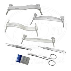 Doberman/ Pitbull/ Schnauzer/ Terrier Ear Cropping Clamps 12 Piece Kit