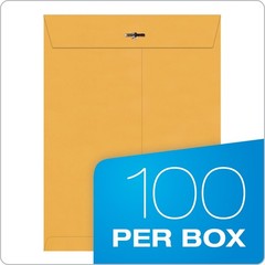Quality Park 9 x 12 Clasp Envelopes with Deeply Gummed Flaps, Great for Filin…