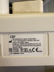 GE CBF 3.5mhz Ultrasound Transducer