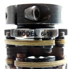 ZERO-MAX 6-18 9mm NKW x 15mm KEY Double-Flex Motor Coupler 9/15mm Bore 180in-lbs