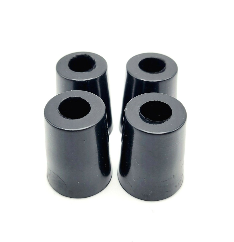 1″ Wide x 1 3/16″ Tall Heavy Duty Rubber Equipment Feet Steel Washer 4 -12 Packs