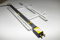 300mm Acrylic Plastic Bending Machine 110V Manual PVC Strip Bender with Stand