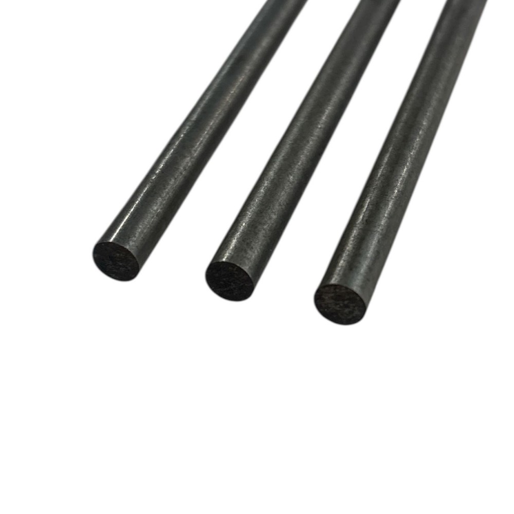 0.188 (3/16 inch) x 36 inches (3 Pack), 1018 Steel Round Rod, Cold Finished