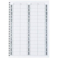 Salon Appointment Book 4 Column Daily Schedule Client Organizer