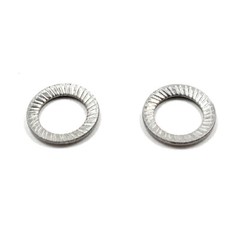 (100) M6 Stainless Steel Type S Safety Lock Washer – Schnorr style washer A2