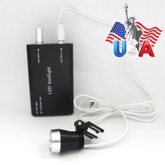 【USA】Dental 3W LED Headlight Medical Surgical LED Light Head Lamp for Dentist