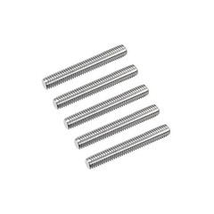 Fully Threaded Rod 5-Pack M6 x 40mm 1mm Pitch 304 Stainless Steel