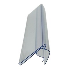 50 Pieces Clear Plastic Label Holder 1.25″H for Wire Fixture up to 0.375″ Thick