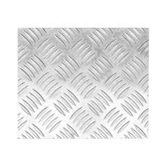 5 Bar Pattern Aluminum Tread Sheet 10.6″x10.6″ Polished Silver Finish