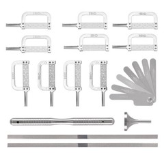 Dental 4:1 Reduction Contra Angle Handpiece / 4:1 Interproximal Strips IPR Sets