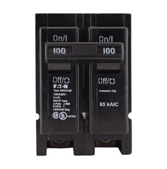 EATON BRX2100 100 Amp Molded Case Circuit Breaker Plug-In – 100 Amp – 2 Pole