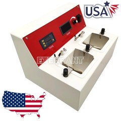 Dental Lab Electrolytic Polish Machine with Two electrolytic Cells 110V 250W