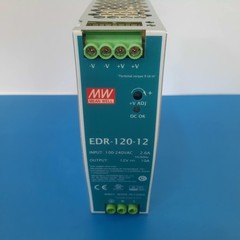 NEW Mean Well EDR-120-12 DIN-Rail Power Supply 12 V 10 A 120 W – 90-264 VAC