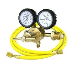 Nitrogen Gas Regulator 0-600 PSIG HVAC Purging, Pressure Charge with Hose – SÜA