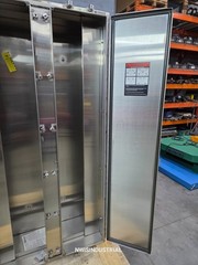 Eaton Wiegmann Stainless Panelboard Control Panel Enclosure 4X Rainproof 36″x74″