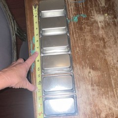 Stainless Steel 1/9 Size Solid Steam Table Pan Insert, 24 Gauge, Taiwan