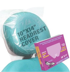 LA MIERE 250P Disposable Dental Headrest Covers & Chair Sleeves 10″X14″