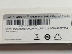 20 HID 921LTNNEK00000-NO_FW multiCLASS SE RPK40 Card Reader **NIB**