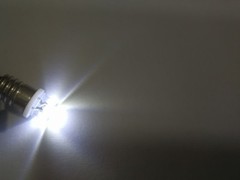 E10 12V Red Yellow Blue Green White Inverted Screw In Led Bulb for DIY LIONEL 9V