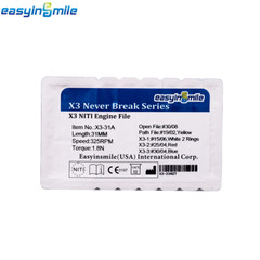 10PK Dental Endo Rotary File X3 Niti engine Files 25mm Endodontic file No break