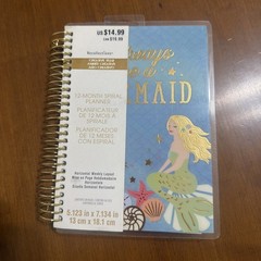 Recollections 12 Months Spiral Planner New Always Be A Mermaid ￼
