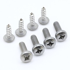 Stainless Screws for Honda CR-V License Plates (Set of 8, Silver)