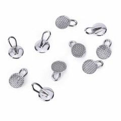 AZDENT Dental Ortho Lingual Buttons Bondable Round Base 8 Models 10pcs/pack