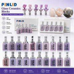 Dental Lithium Disilicate Blocks C14/B40/A16 Glass Ceramic Sirona Cerec LT/MT/HT