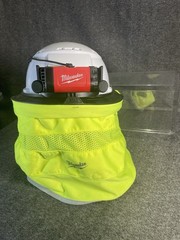 Milwaukee BOLT Type 2 Class C Safety Helmet 48-73-1093 RedLithium Headlamp USB