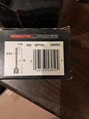 Remington Model 476 Powder Actuated Tool Fastener With Accessories (s)