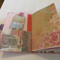 Handmade Patchwork Junk Journal Shabby Chic 9×6