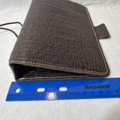 Planner Perfect Brand Traveler’s Notebook – Dark Brown Alligator Skin