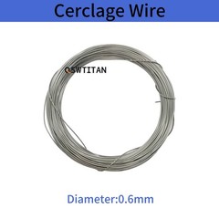 Orthopedic Wires Stainless Steel Cerclage Wire 0.4-1.5mm Veterinary Instrumentsl